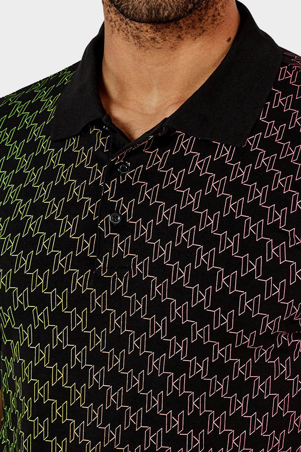 ΜΠΛΟΥΖΑ POLO KARL LAGERFELD - 990 ΜΑΥΡΟ